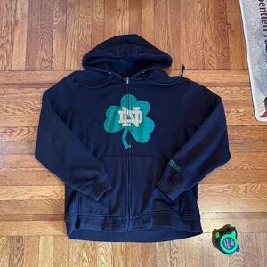 vintage‎ Notre Dame Champs Zip up